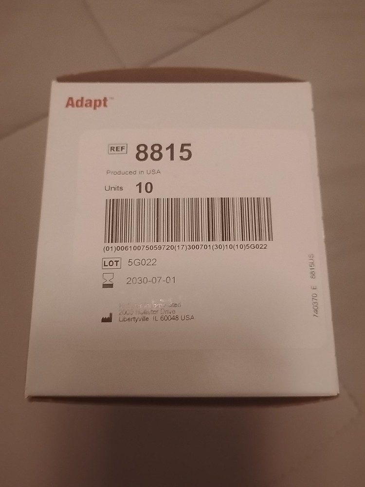 10 Hollister 8815 Adapt™ CeraRing Slim Barrier Rings 2″ (48mm) Expires 2030