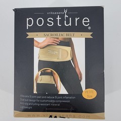 Vriksasana Posture Sacroillac Belt Petite Size NEW Open Box