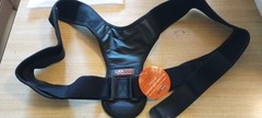 Gearari Upper Back Brace Posture Corrector for Unisex – Black – NWT