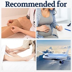LIN PERFORMANCE 15-20 mmHg Compression Socks X-Large, Beige/15-20mmhg/1pair