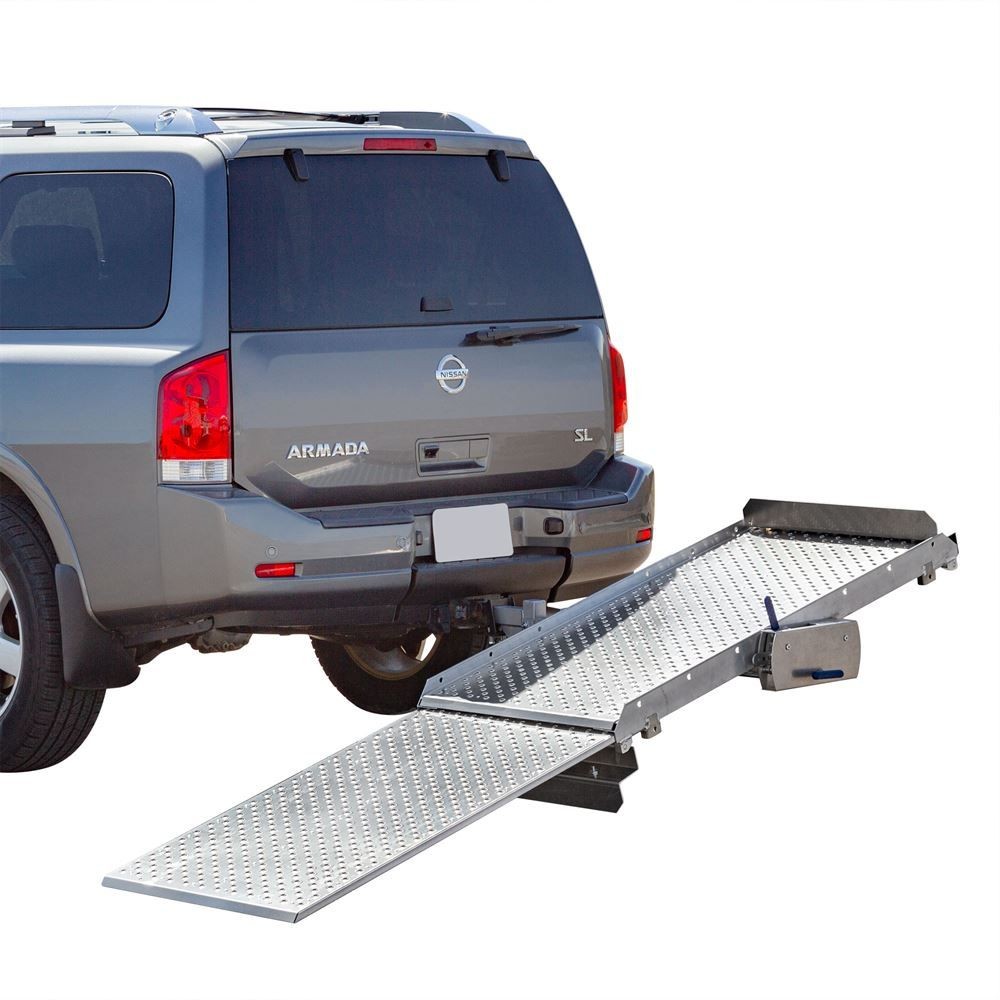 Tilt-A-Rack Premium Aluminum Scooter and Wheelchair Carrier, 350 lb. Capacity