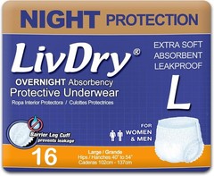 Comforting Overnight Protection: Large Adult Diapers with Tear-Away Sides
