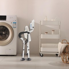 U-Shape Foldable Shower Chair Adjustable 28–31 In Aluminum Alloy Anti-Slip