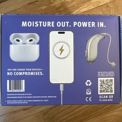 Redux Ultra Dry & Charge Hearing Aid Dryer Dehumidifier w/ Heatless Drying NEW