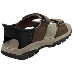 Men’s USA Tresmen – Reece Two Strap Open Toe Slip-Ins Sandal 12 Choc