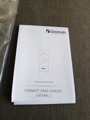 Ossur Form Fit Hinged Pull-On Lateral Right Knee J Brace Size Small – BRAND NEW!