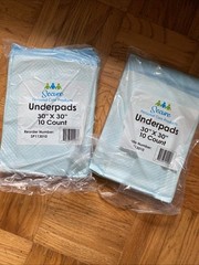 Box Of 100 – Secure Personal Care Under Pads 30×30″ Disposable SP113010 New