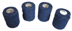 4pc Andover Healthcare 23166 PowerFlex Self Adherent Tape Athletic Tape Navy 3″