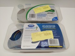 Dr. Scholls CF230 Custom Fit Foot Orthotic 3/4 Length Inserts NEW LOT OF 2