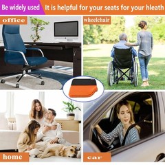 Plus Size Gel Seat Cushion for Long Sitting, Extra Large and Thick, Seat Cush…