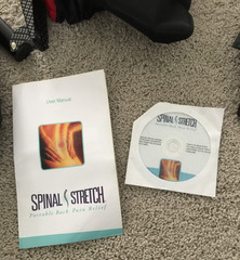 Spinal Stretch Portable Back Pain Relief Back Stretcher Lumbar Traction Device