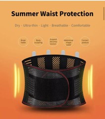 Adjustable Lower Back Brace Lumbar Support Waist Belt For Men Women Pain Relief