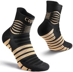 NEENCA Copper Compression Socks, Medical Ankle Support Socks for Injury Recov…
