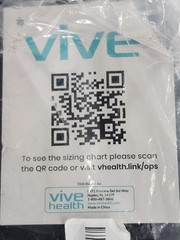 Vive Open Toe Square Toe Post Op Shoe Fracture Medical Shoe Unisex S LG NWT