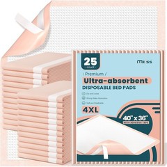 150 Gram Heavy Duty Chucks 40″x36″ Disposable Tear Resistant Adult Incontinen