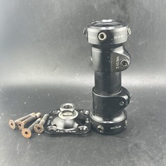 Trulife Prosthetic Components Pylon Tube Clamps. Black 30mm Parts.