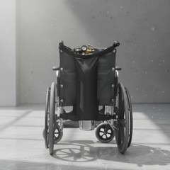 Wheelchair Respiratory Cylinder Bag Long-Lasting 600D Oxford Material