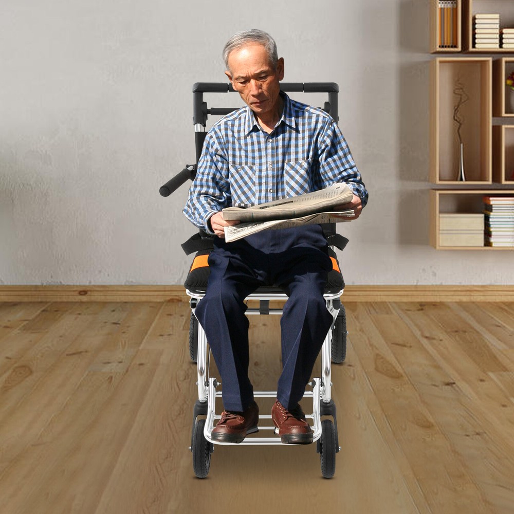 352lbs Patient Wheelchair for Home Transfer Chair for Caregivers Elderly Living