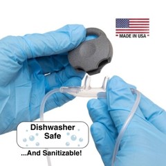 O2 Fresh Oxygen Supply Tubing Holder Nasal Cannula Cover For Oxygen Tank