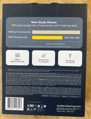 Audien Hearing Atom Pro 2 Rechargeable OTC Hearing Aids… FREE S&H!