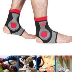 Ankle Support Compression Strap Achilles Tendon Brace Foot Sprain Protector Wrap