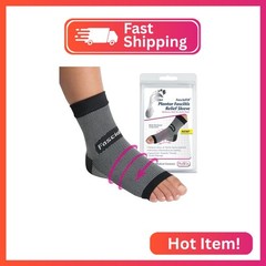 Pedifix FasciaFix Compression Foot Sleeve, Arch & Heel Support, Medium