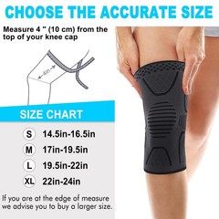 Double Couple 2 Pack Copper Knee Brace Small, Black&Dark Grey