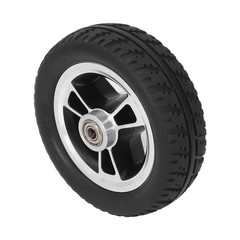6in Solid Wheel Light Sturdy Aluminum Alloy Hub Replacement For Wheelchair Use
