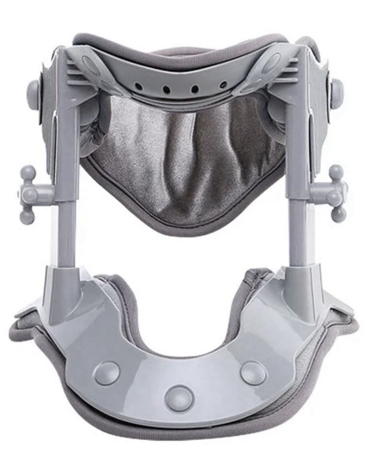 Cervical Neck Traction Device Heating Brace Support PainRelief Stretcher Therapy