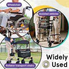 4PCS Rollator Caster Wheel Bearings, Wheelchair Bearings, Universal Wheel