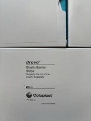 Lot Of 5 Boxes Coloplast Brava Elastic Barrier Strips 20pcs 120700 Exp 2028