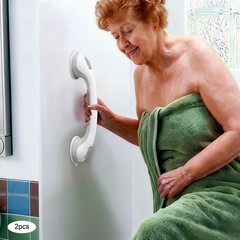 Suction Cup Bathroom Grab Bar, Suction Cup Bathroom Grab Bar with Grippy Texture