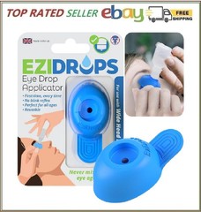 EziDrops Eye Drop Dispenser for Elderly – Suitable for All Ages – Easy-to-Use Ey