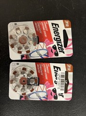 ENERGIZER 312 Hearing Aid Batteries Lot Of 2