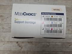 MediChoice Tubular Elastic Support Bandage Natural Size F 4 In x 11 yds MADE USA