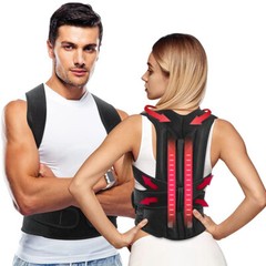Men Women Magnetic Support Back Posture Corrector Shoulder Straightener Therapy