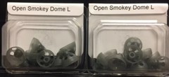 2 Packs of Open Smokey Domes Large For Phonak Hearing Aids. 20 Domes total.