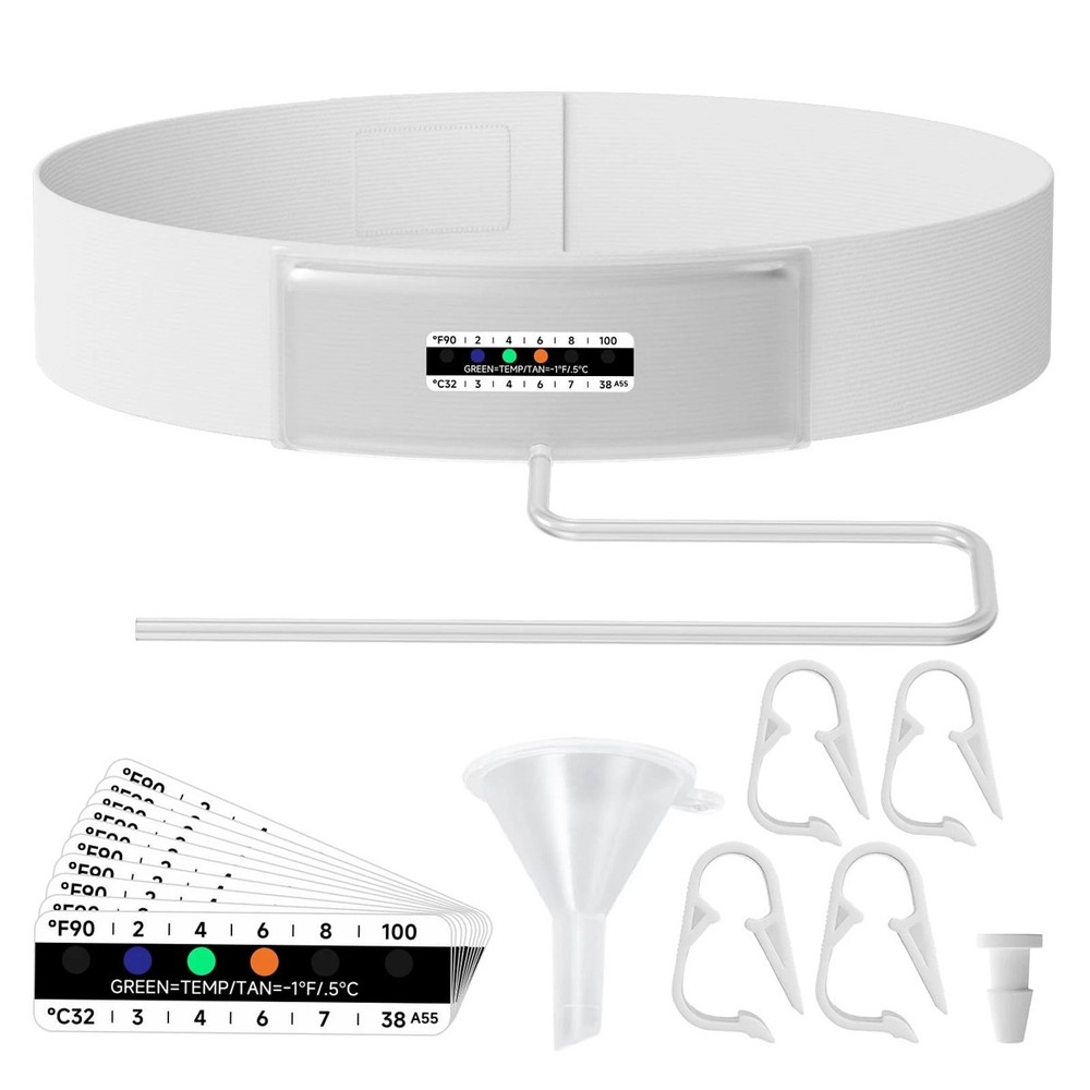 16Pcs Urine Test Complete Kit 2 to 4 oz Concealed Sample Bag Adjustable Belt