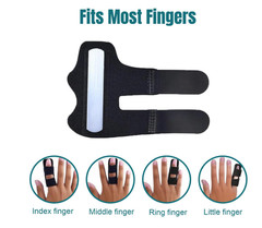 Finger Splint 2Pcs, Trigger Finger Splint Brace for Middle, Index, Ring Fingers