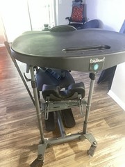 EasyStand Evolv Large Movement Trainer Standing Frame w/ Tray, 4 Wheels