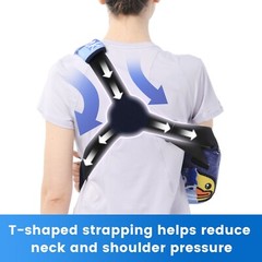 VELPEAU Arm Shoulder Elbow Immobilizer Sling Fracture Brace for Women and Men
