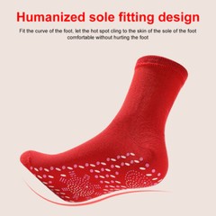 Magnetic Socks Self-Heating Health Care Sock Tourmaline Therapy Massager Sock US