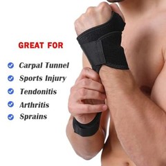 Wrist Hand Brace Support Carpal Tunnel Sprain Arthritis Gym Splint Left / Right