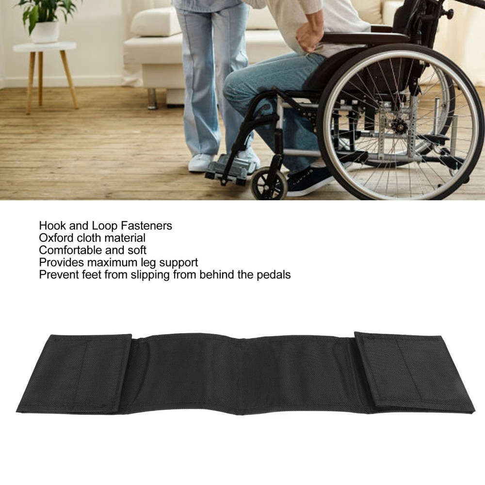 Wheelchair Leg Strap Lightweight Wheelchair Calf Belt Soft Footrest fit for