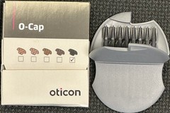 2 Packs Of Black O-Cap Mic Filters For Oticon Zeal Hearing Aids. 16 Filters.