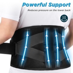 Infrared Heated Vibration Massage for Lower Back Pain Relief Lumbar Support Belt