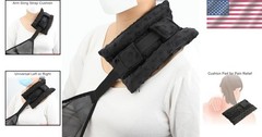 Neck Pad Strap Cushion for Arm Sling – Black