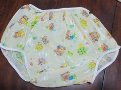 Incontinent Protection NEW Gary Plastic Pants Adult Size Large Aussie Bears