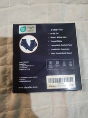 Physflex Compression Foot Sleeve Arch support Plantar Fasciitis New M Medium