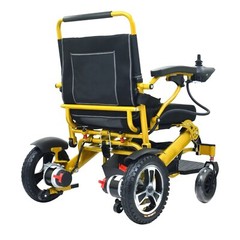 Electric Wheelchair with Bluetooth Remote Control Smooth Operation and Easy Fold